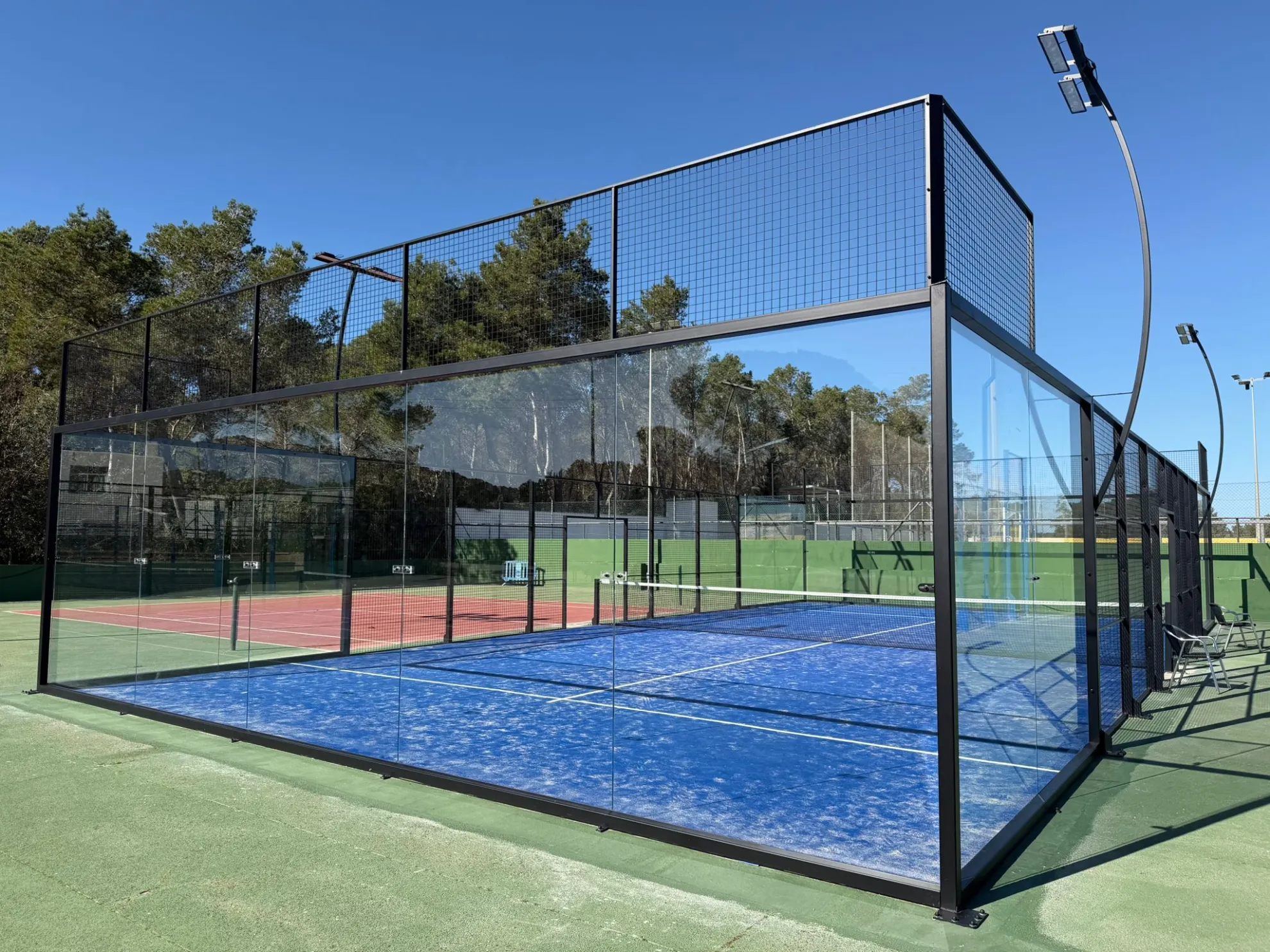 Pista de pádel profesional